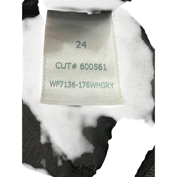 RTA Diavolin Mid-Rise Denim Skinny Jeans Washed Grey Women's Size 24 - Picture 9 of 9